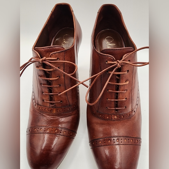 Cole Haan Lace-up Oxfords - Brown - Picture 3 of 13